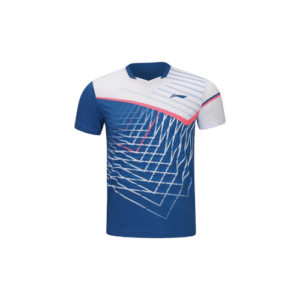 Lining A368 Men's Badminton Shirt - Blue